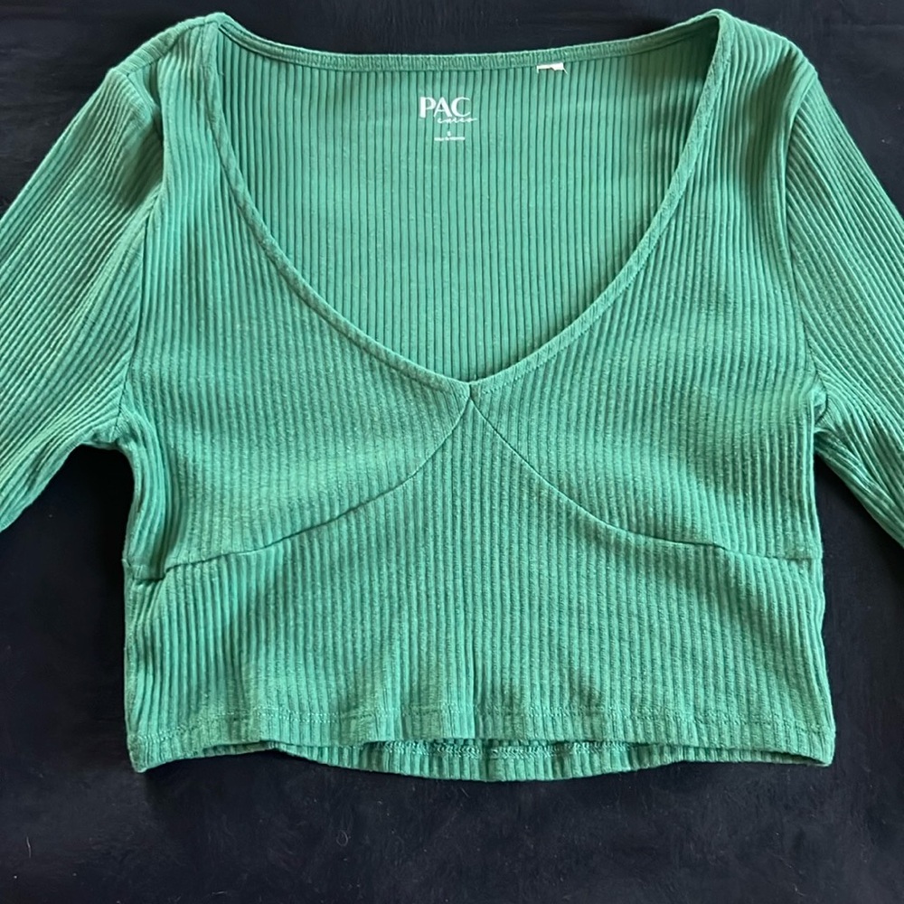 green pacsun long sleeve